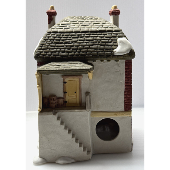 Vintage Dept 56 Dickens Village Series A Christmas Carol Fezziwig Warehouse Read - Picture 6 of 12